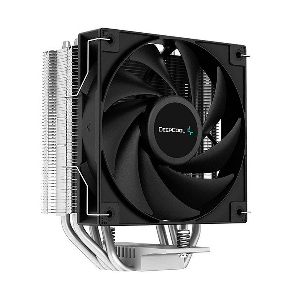 Вентилятор Deepcool AG400 (Height 150mm, 6mm x 4pcs, Fan 120mm, 500;2000RPM ±10%, < 31.6 dB(A), 4-pin PWM, TDP 220W,  Al+Cu, Screw, Socket AMD AM5/AM4, Intel LGA1700/1200/115x) (727590) (R-AG400-BKNNM