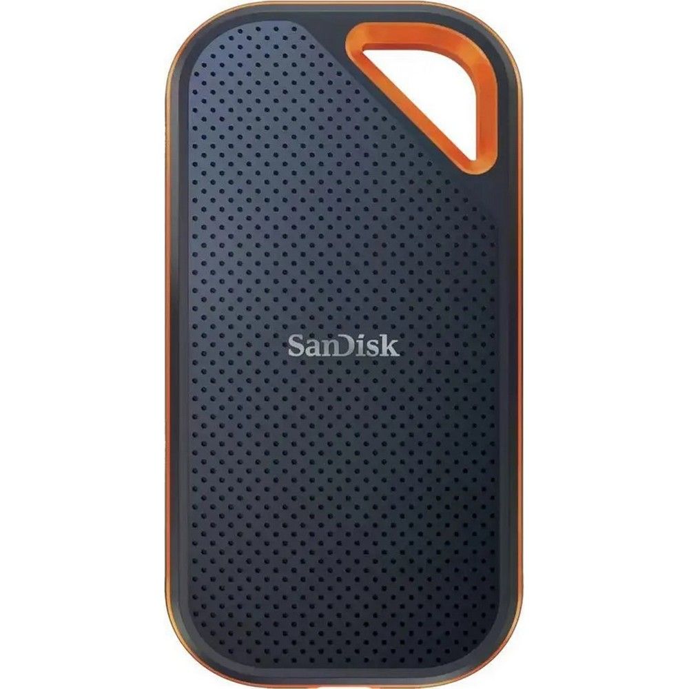 Твердотельный накопитель SSD SanDisk Extreme PRO 2TB Portable SSD - Read/Write Speeds up to 2000MB/s, USB 3.2 Gen 2x2, Forged Aluminum Enclosure, 2-meter drop protection and IP55 r (SDSSDE81-2T00-G25)