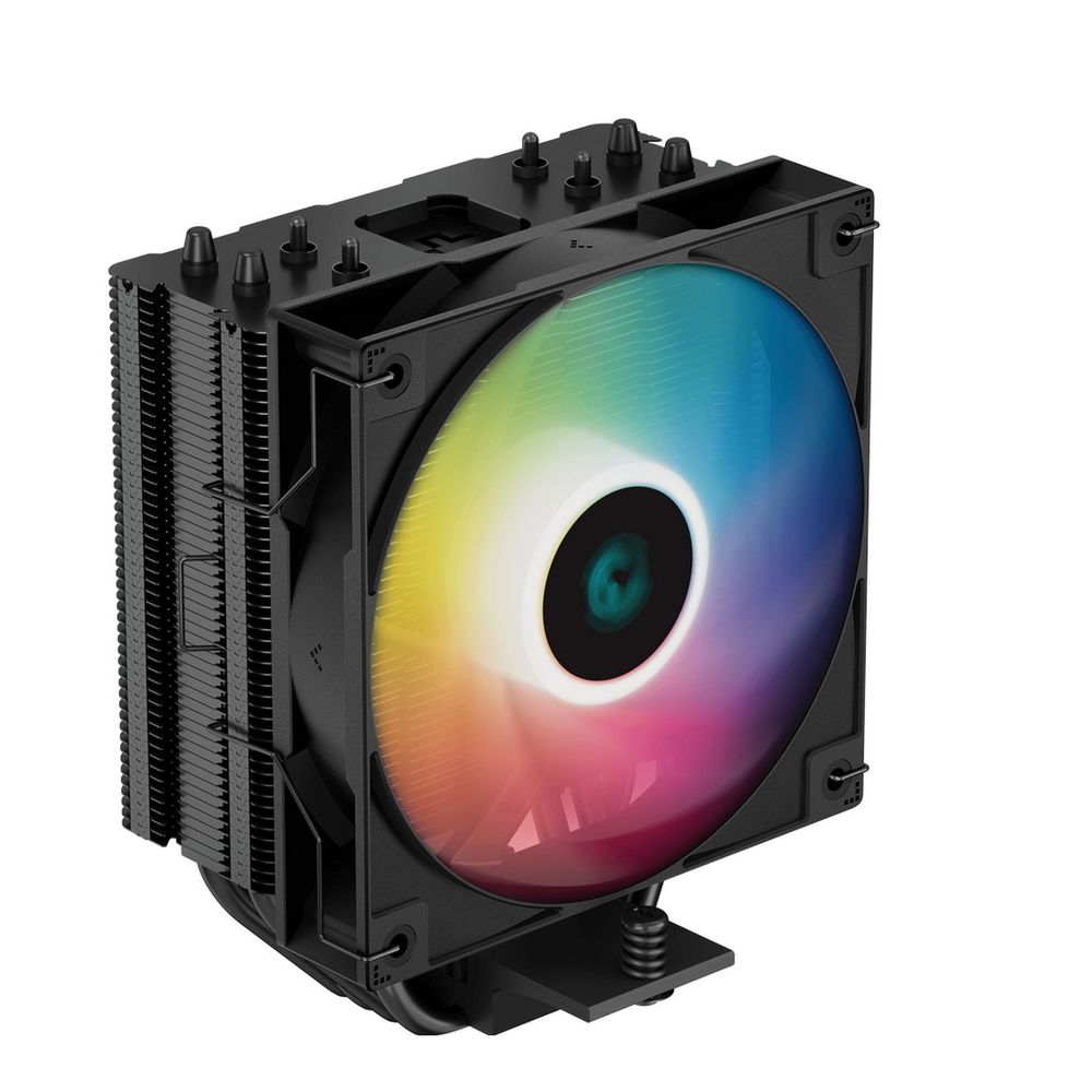 Вентилятор Deepcool AG400 BK ARGB IntelLGA1700/1200/1151/1150/1155,AMD AM5/AM4 (727774) (R-AG400-BKANMC-G-2)