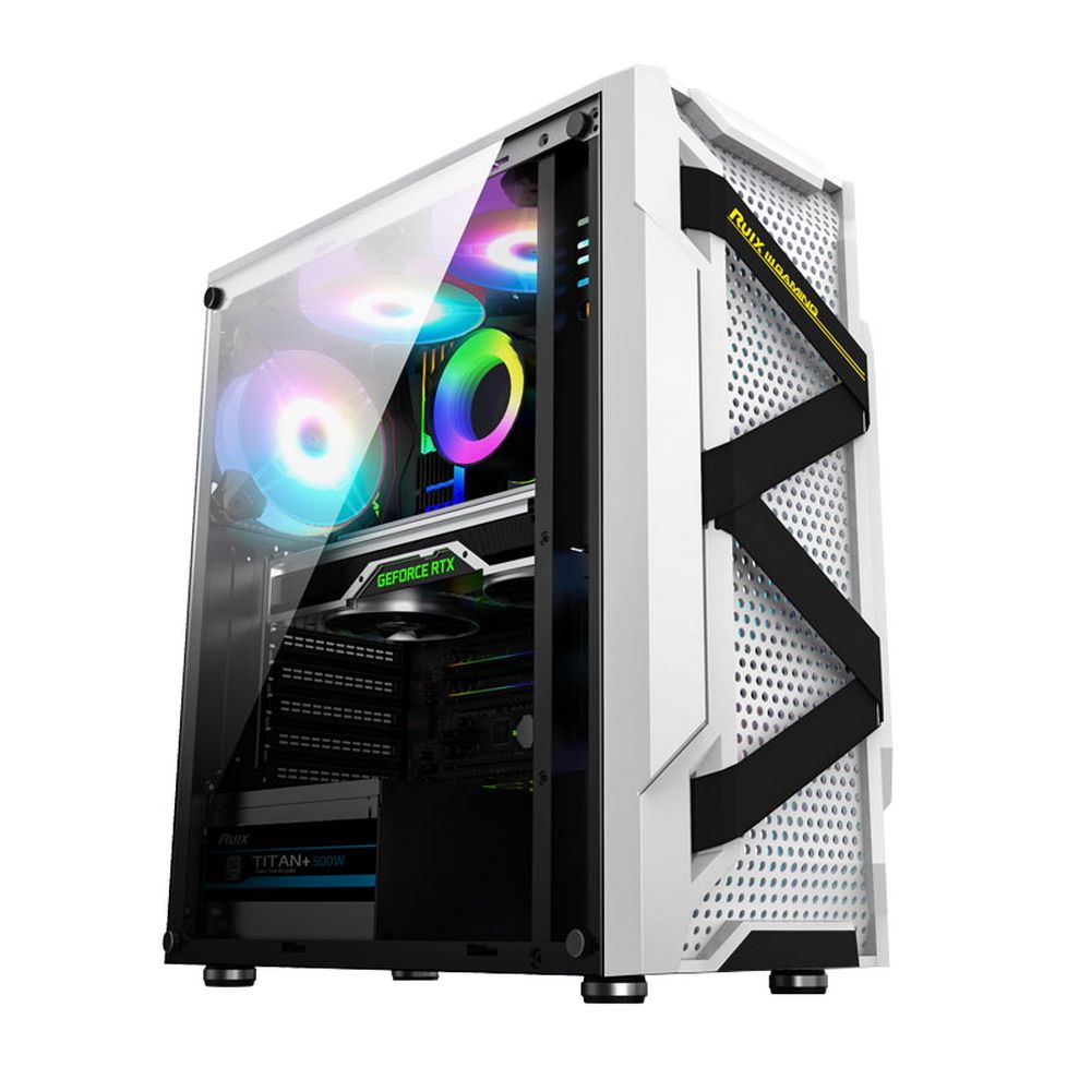 Корпус ALSEYE Корпус ALSEYE Warrior-W Mini-ITX/Micro ATX/ATX, USB2.0*2+HD Audio+USB3.0*1, «H.D.D.(3.5»)*2pcs+S.S.D(2.5»)*2pcs, 354*185*413mm» (AS.07.0004)