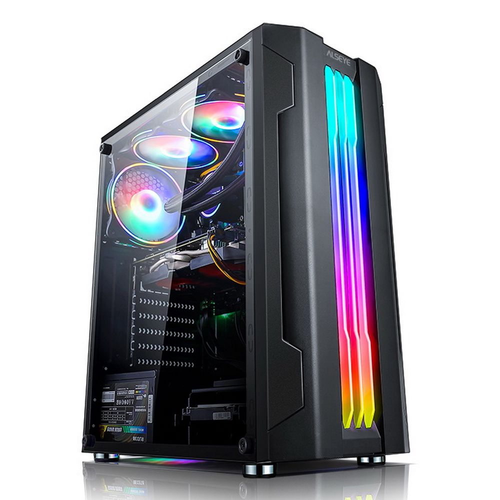 Корпус ALSEYE Корпус ALSEYE Auro 3.0-B Mini-ITX/Micro ATX/ATX, USB2.0*2+HD Audio+USB3.0*1, «H.D.D.(3.5»)*2pcs+S.S.D(2.5»)*2pcs, 354*185*413mm» (AS.07.0017)