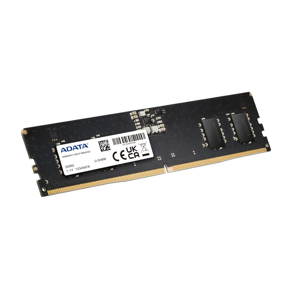 Модуль памяти ADATA 8GB  DDR5 4800 DIMM AD5U48008G-S Non-ECC, CL40, 1.1V, 1024x16, RTL