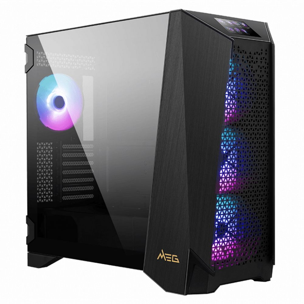 Корпус MSI MEG PROSPECT 700R Mid-Tower, E-ATX, 2xUSB 3.2, 1xUSB-C, Audio I/O, 4x140 ARGB fan, Laminated Tempered Glass, (41556) (306-7G15R21-W57)