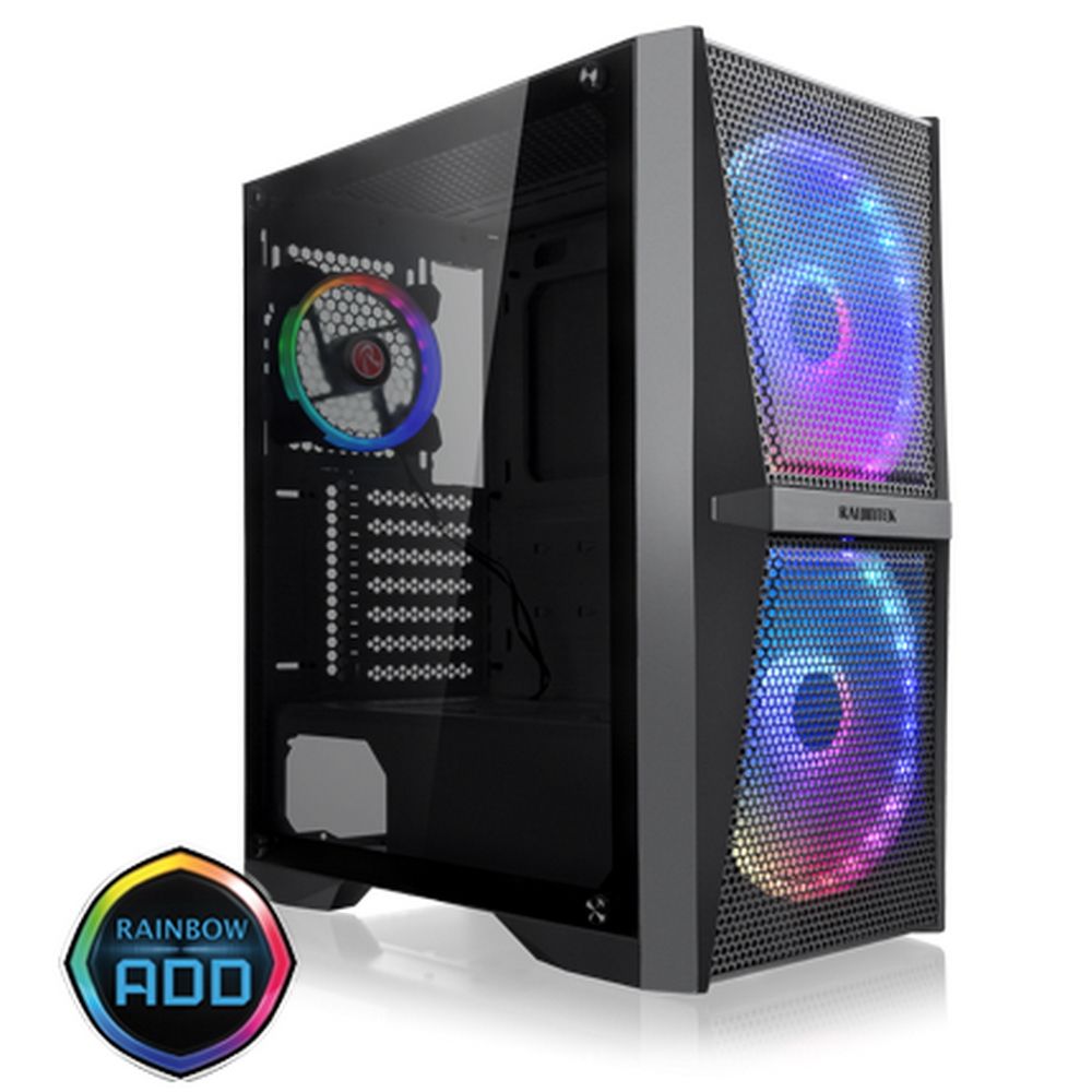 Корпус Raijintek BadPack SILENOS MS PRO 0R20B00205, black,  ATX  M-ATX  Mini-ITX, USB3.0x2, Type Cx1, HD Audiox1 0R20B00205, black,  ATX; M-ATX; Mini-ITX, USB3.0x2, Type Cx1, HD Audio (0R20B00205||bp)