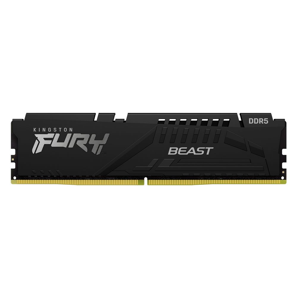 Модуль памяти Kingston 32GB DDR5 5200 DIMM FURY Beast Black XMP Gaming Memory KF552C40BB-32 Non-ECC, CL40, 1.25V, KF552C40BB-32 1RX8 288-pin 16Gbit, RTL (326543)