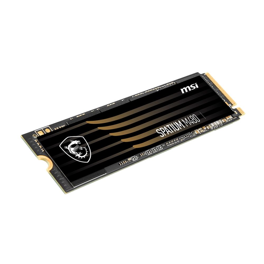 Твердотельный накопитель SSD MSI SPATIUM M480 NVMe M.2  S78-440Q150-P83 2TB PCIe GEN4x4 NVMe,7000/6800, 3D NAND, Phison E18SO2000GBN,1400TBW, V1.0