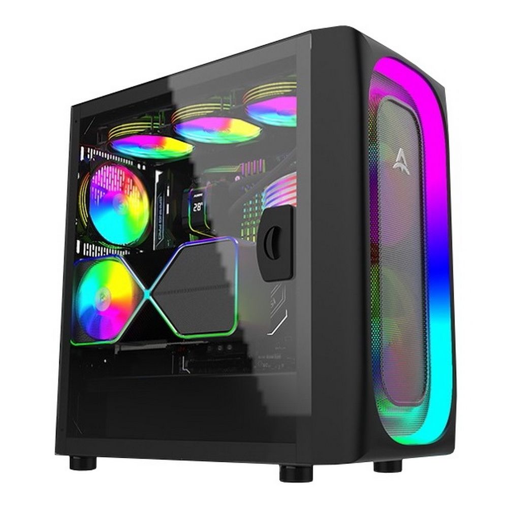 Корпус ALSEYE Ai-B(Ai20025) Material: 0.7mm SPCC, Motherboard Compatiblility: Mini-ITX/Micro ATX/ATX/EATX, I/O Ports: USB2.0*2+HD Audio+USB3.0*1, Drive bay: H.D.D(3.5")*2pcs+S.S.D(2.5") * (AS.07.0237)