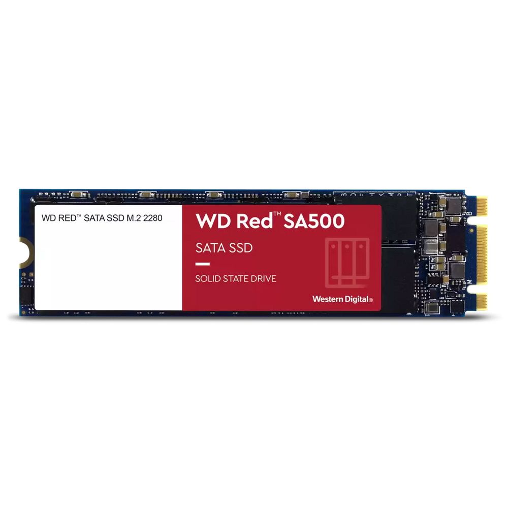 Твердотельный накопитель SSD WD RED 2ТБ M2.2280 (WDS200T1R0B)