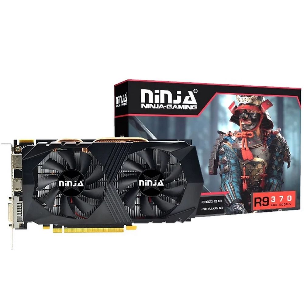 Видеокарта Ninja (Sinotex) R9 370 4GB GDDR5 256bit DP DVI HDMI 2FAN RTL (AFR937045F)