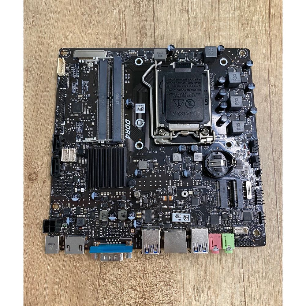 Материнская плата WEIBU WB H510 LGA1200 10-11Gen (TDP 65W), H510, SO-DDR4x2, 1xM.2-M 2260/2280,1xM.2-E 2230, 2xSATA3, 4xUSB Includes LVDS cables ,6pin cables forinverter board ,converter ca (WB H510_)