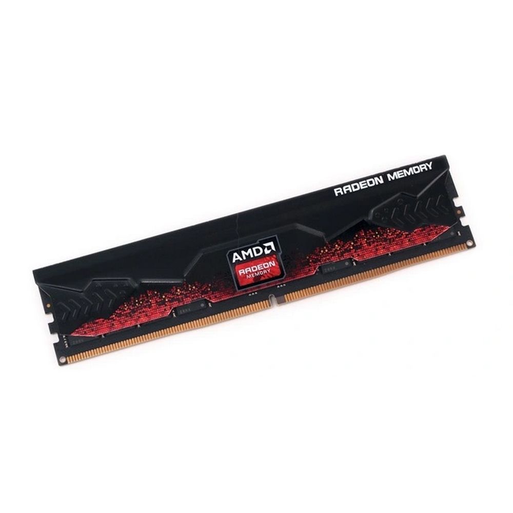 Модуль памяти 16GB AMD Radeon DDR5 5200 DIMM Entertainment Series Black Gaming Memory Non-ECC, CL40, 1.1V, Heat Shield, RTL (R5S516G5200U1S)