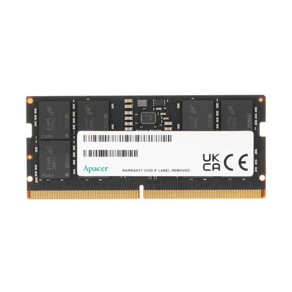 Модуль памяти Apacer 16GB DDR5 4800 SODIMM CL40, 1.2V, 2048x8,  RTL (FS.16G2A.PTH)