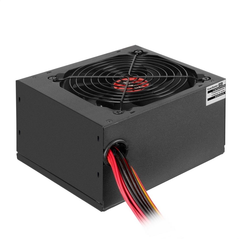 Блок питания 1000W ExeGate 1000PPE (ATX, APFC, PC, КПД 80% (80 PLUS), 12cm fan, 24pin, 2x(4+4)pin, 6xPCI-E, 6xSATA, 4xIDE, black, кабель 220V в комплекте) (EX292161RUS-PC)