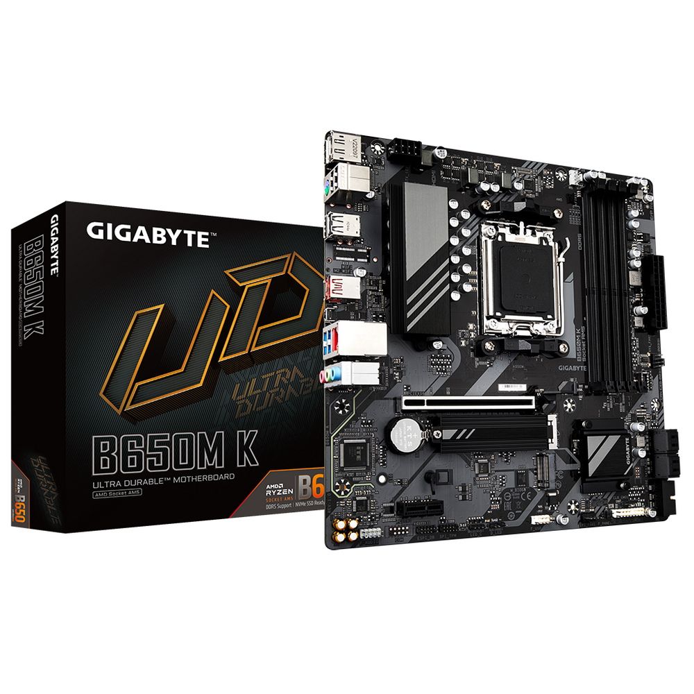 Материнская плата Gigabyte B650M K, RTL