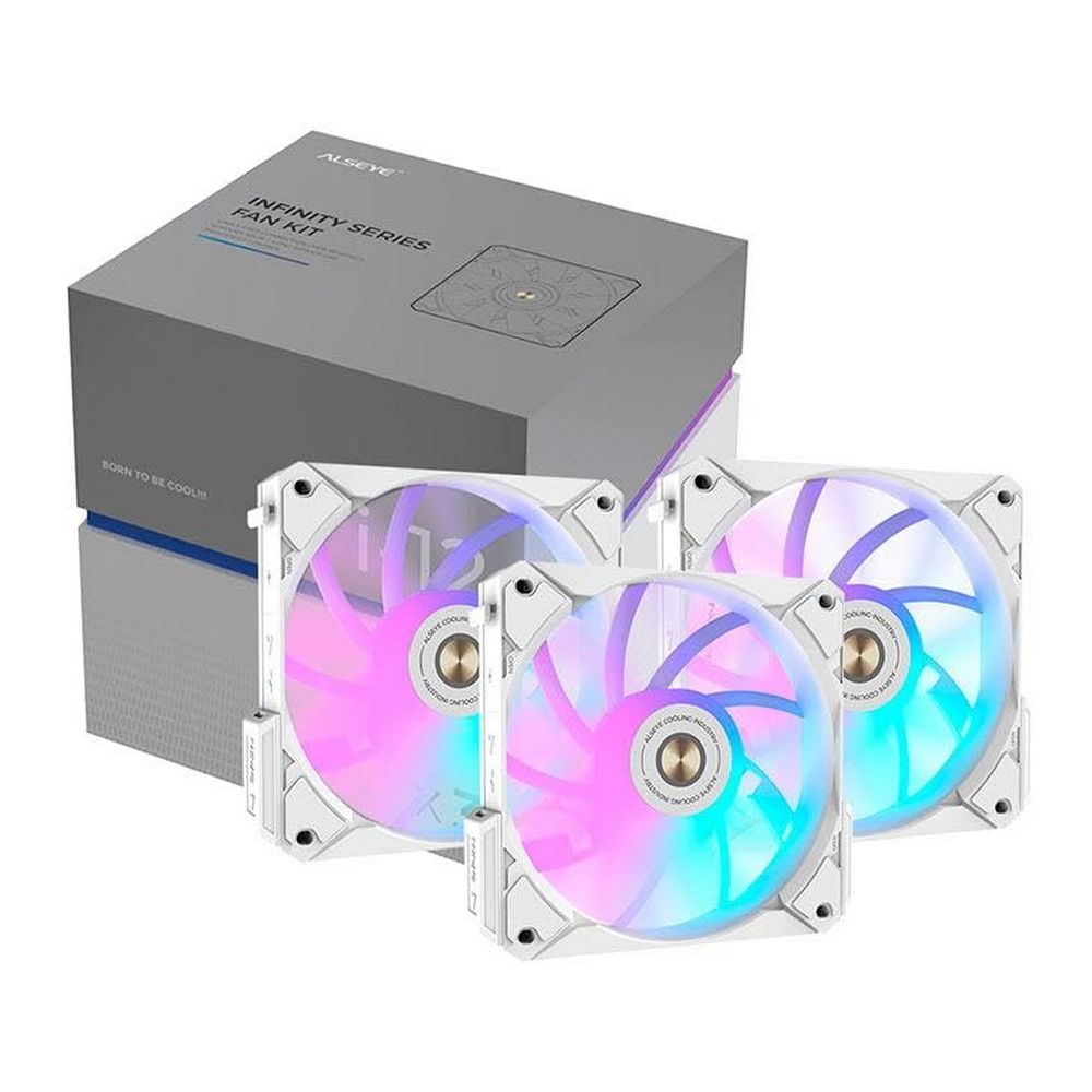 Вентилятор в корпус ALSEYE COOLING FAN i12W-K3 White Dimensions: 120 x 120 x 25mmVoltage: DC 12VCurrent: 0.21AFan Speed :800-1800±10%Max. Air Flow: 31.18-73.92CFMMax. Air Pressure: 0.5 (AS.04.09.0003)