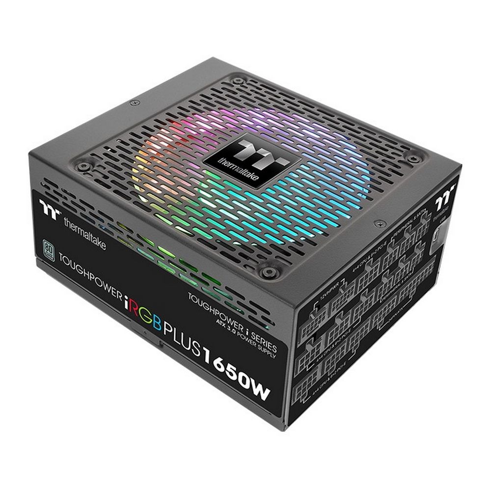 Блок питания Thermaltake Toughpower i/1650W/Fully Modular/Riing Duo/Full Range/Digital/80 Plus Titanium/EU/100% JP CAP All Flat Cables/Gen 5 (PS-TPI-1650F3FDTE-1)