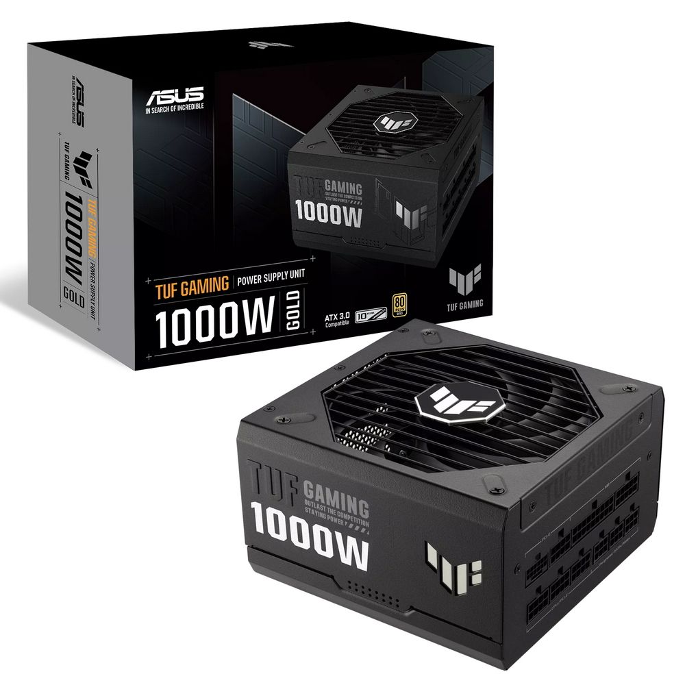 Блок питания ASUS TUF-GAMING-1000G/PSU, CE+UK (90YE00S1-B0NA00)