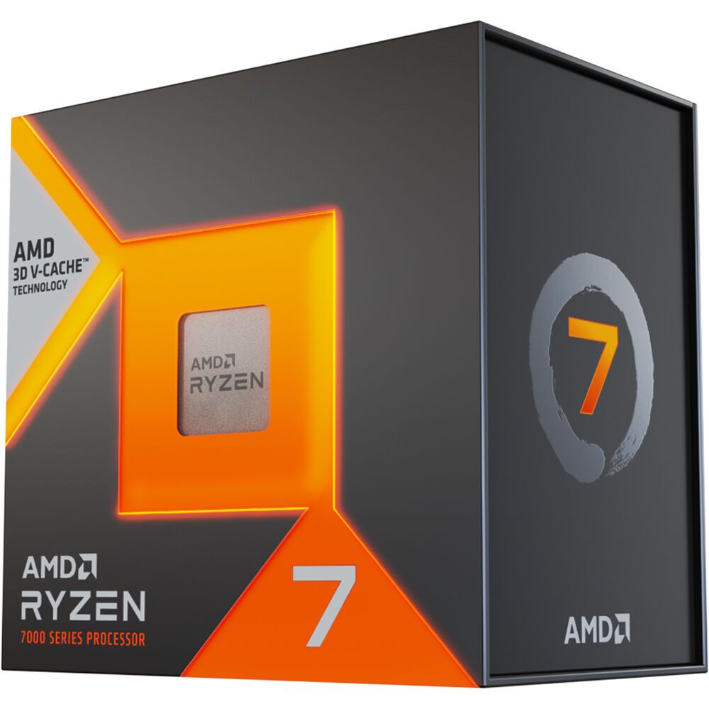 Центральный Процессор AMD RYZEN 7 7800X3D BOX (Raphael, 5nm, C8/T16, Base 4,2GHz, Turbo 5,0GHz, RDNA 2 Graphics, L3 96Mb, TDP 120W, SAM5) (100-100000910WOF)