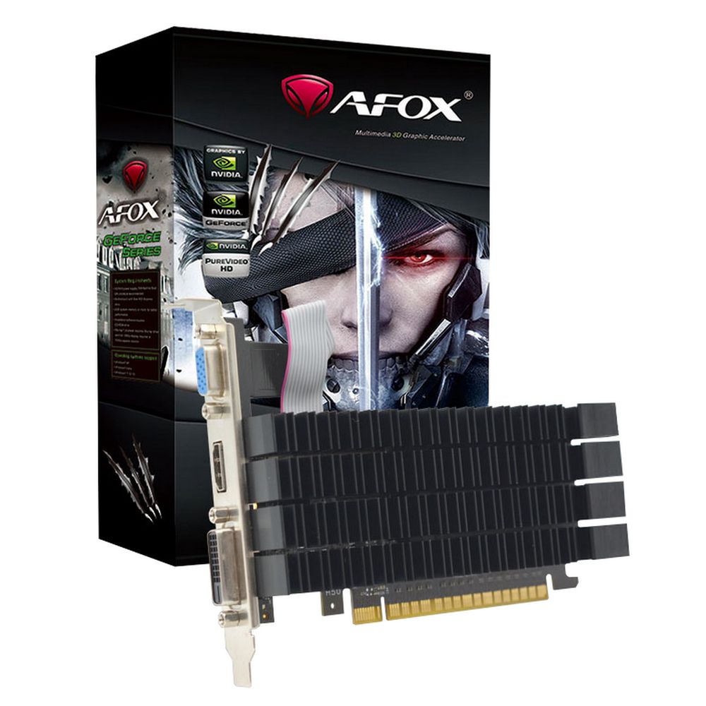 Видеокарта Afox GT730 2GB DDR3 64bit DVI HDMI PASSIVE RTL (AF730-2048D3L3-V3)