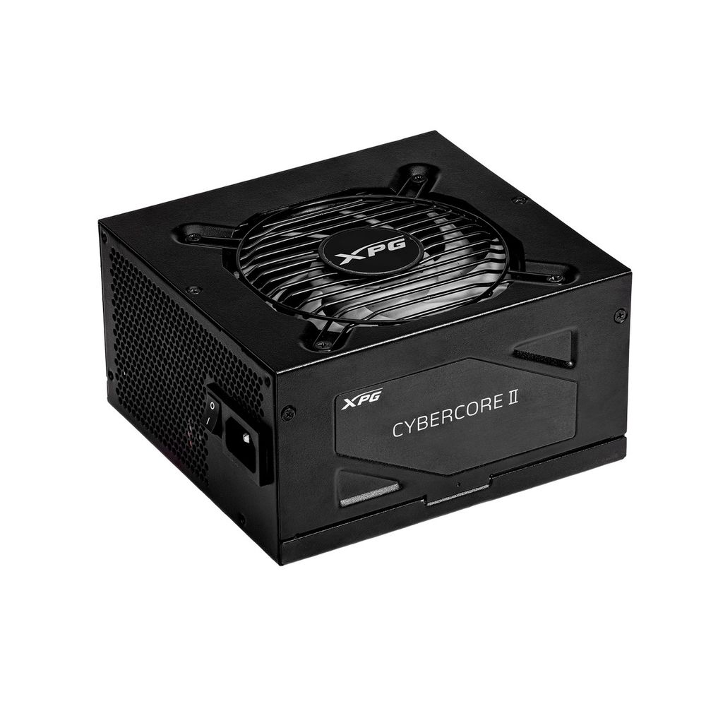 Блок питания XPG CYBERCORE II 1000W 80+ Platinum, полностью модульный (CYBERCOREII1000P-BKCEU)