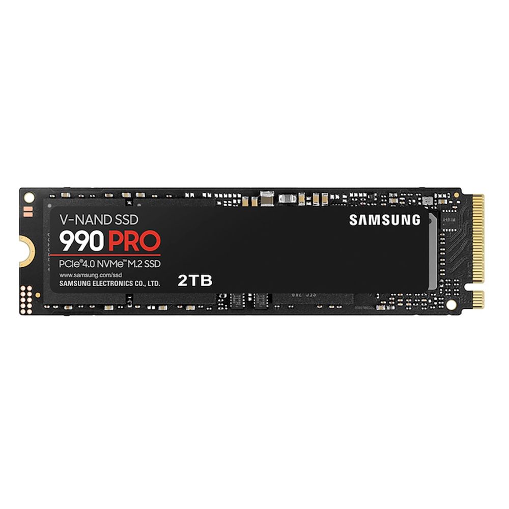 Твердотельный накопитель SSD Samsung 2TB 990 PRO MZ-V9P2T0B/AM  PCI-E 4.0 x4, 3D TLC