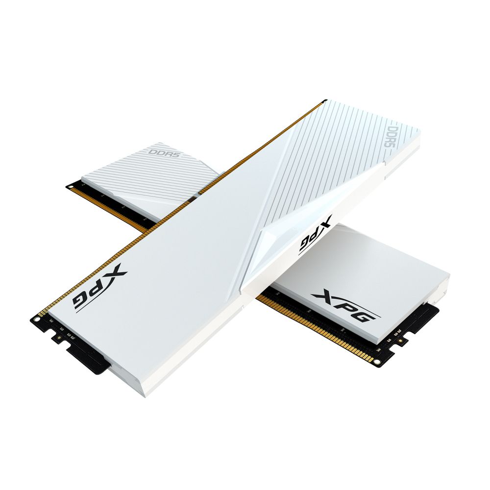 Модуль памяти ADATA 64GB DDR5 6000 DIMM XPG Lancer 2*32, 1.4V, CL30-40-40, On-Die ECC, Power Management IC, white (AX5U6000C3032G-DCLAWH)