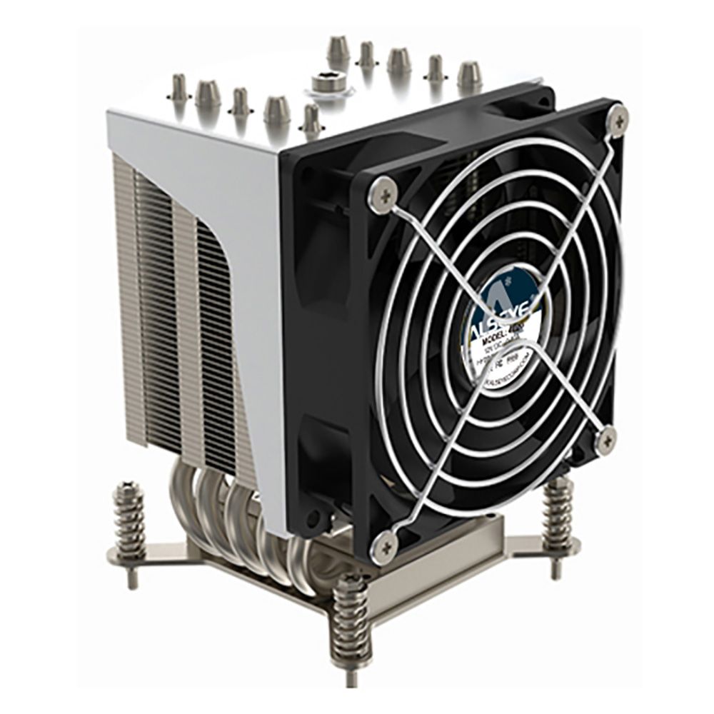 Вентилятор ALSEYE R19 CPU type：LGA1700/1200/2011(rectangle/square)voltage: DC 12 V Product size: 105mm*92.5mm*125.8mmFan speed: PWM 1300-3800rpmNoise value: 40.0dBA (MAX)Air volume: 61 (AS.01.07.0153)