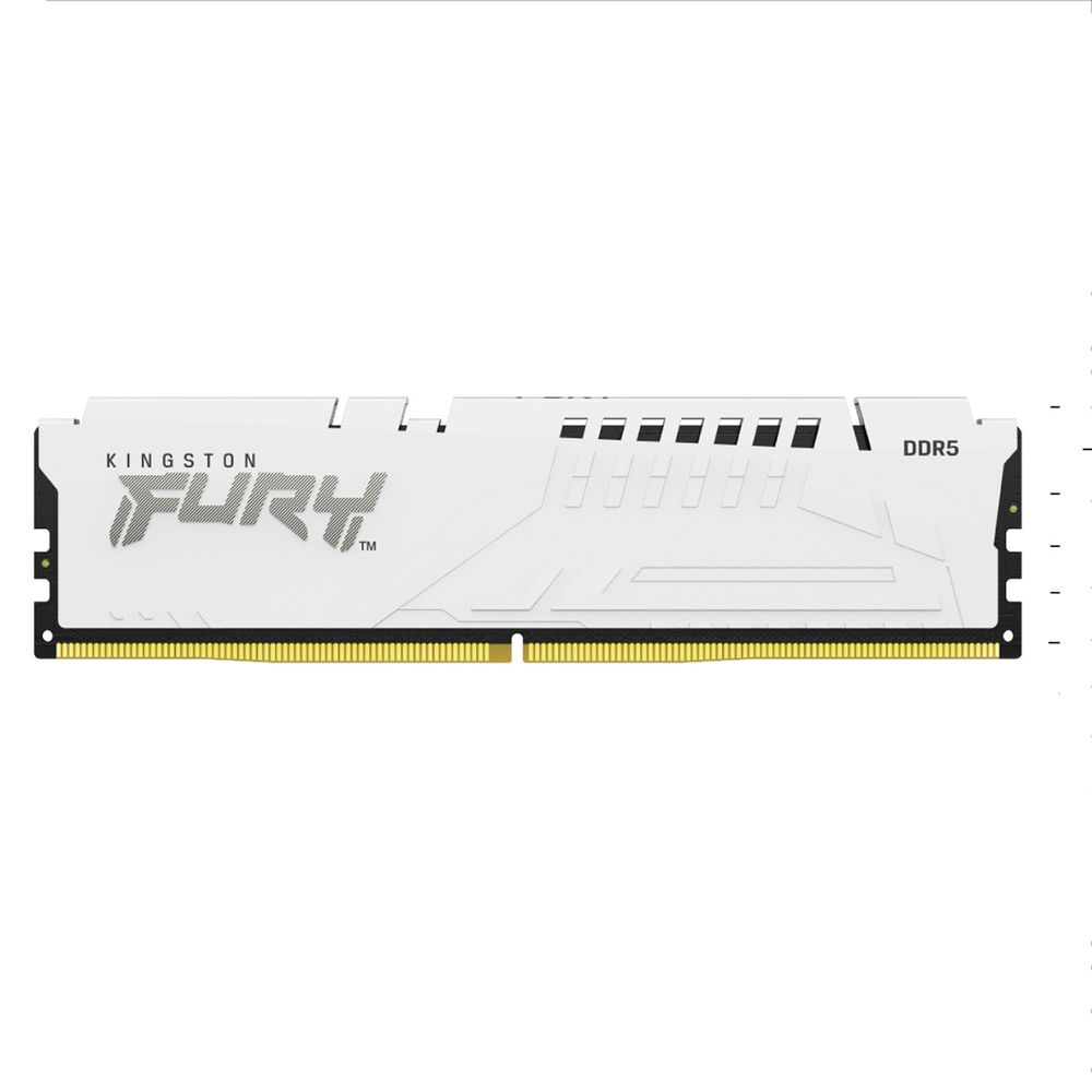 Модуль памяти Kingston 32GB DDR5 6000MHz DIMM FURY Beast White EXPO CL36 (KF560C36BWE-32)