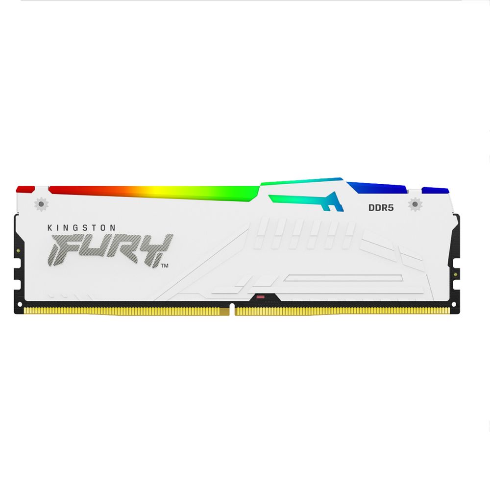 Модуль памяти Kingston 32GB DDR5 6000MHz DIMM FURY Beast White EXPO RGB CL36 (KF560C36BWEA-32)