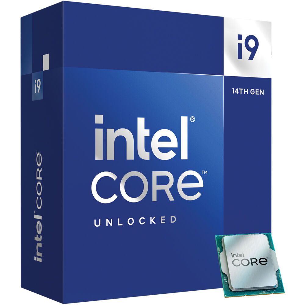 Центральный Процессор Intel Core i9-14900K BOX (Raptor Lake, Intel 7, C24(16EC/8PC)/T20, Efficient-core Base 2.4GHz(EC), Performance Base 3,2GHz(PC), Turbo 5,8GHz, Max Turbo 6,0GHz, UH (BX8071514900K)