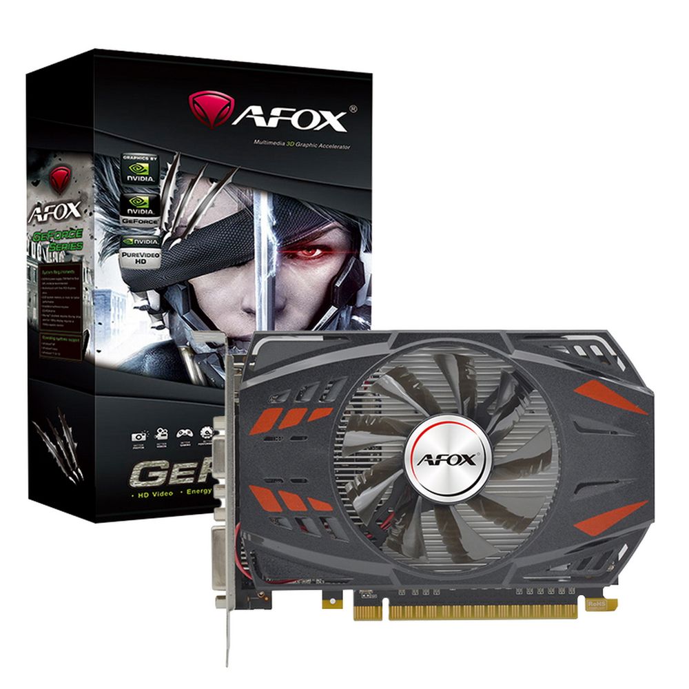 Видеокарта Afox GT740 2GB GDDR5 128bit VGA DVI HDMI 1FAN RTL (AF740-2048D5H3-V2)
