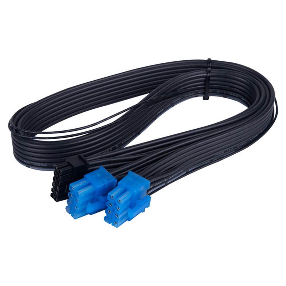 Кабель Silverstone2 x PCIe 8 pin (PSU) - 12+4 pin (GPU) 12VHPWR PCIe Gen5 SST-PP14-PCIE (G56PP14PCIE0020)