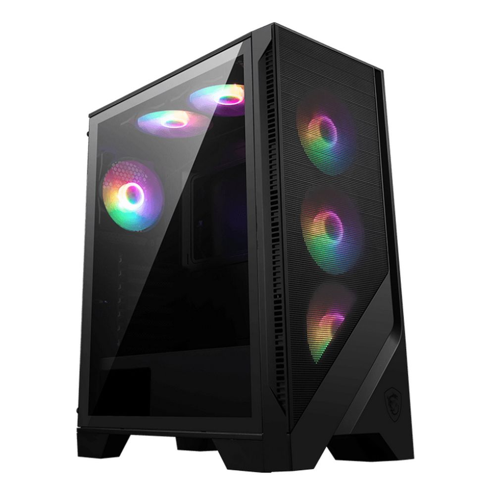 Корпус MSI MAG FORGE 120A Mid-Tower, ATX, 2xUSB 3.2, Audio I/O, 6x120mm autoRGB Fan PWM RGB PWM Control Board, Tempered Glass Window (306-7G23A41-HH9)