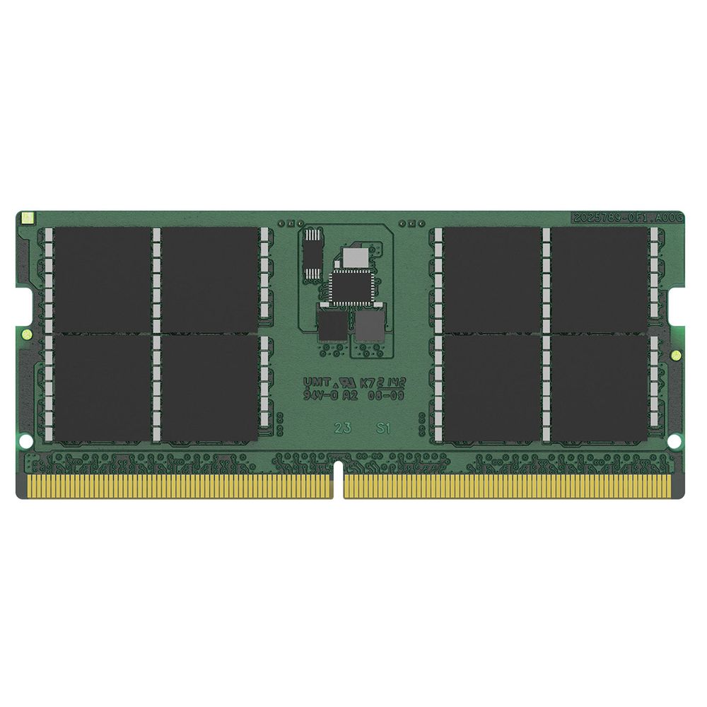 Модуль памяти Kingston 32GB DDR5 5600 SODIMM  CL46 ValueRAM (KVR56S46BD8-32)