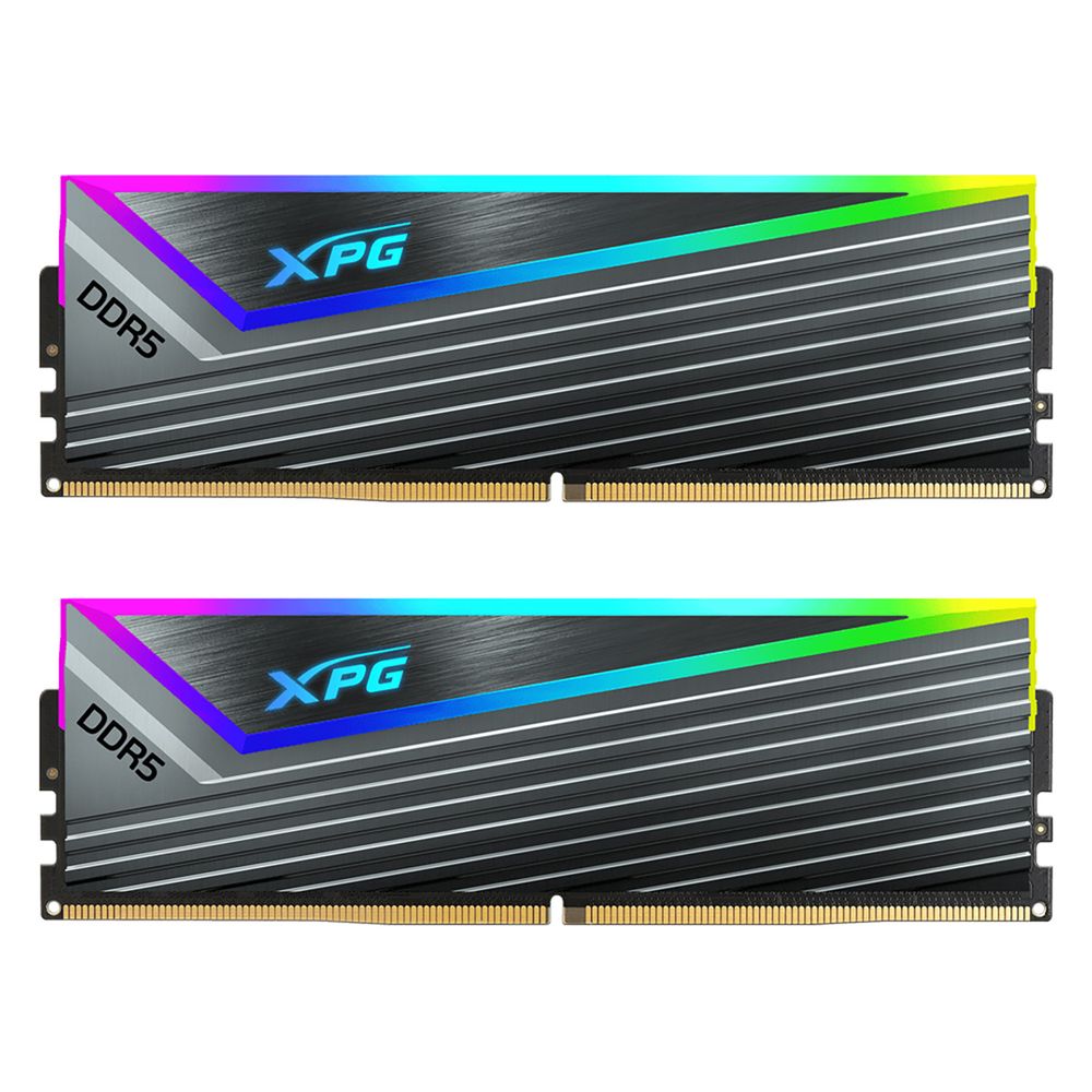 Модуль памяти ADATA 32GB DDR5 6400 DIMM XPG CASTER Gray, Kit (2x16GB), RTL (AX5U6400C3216G-DCCAGY)