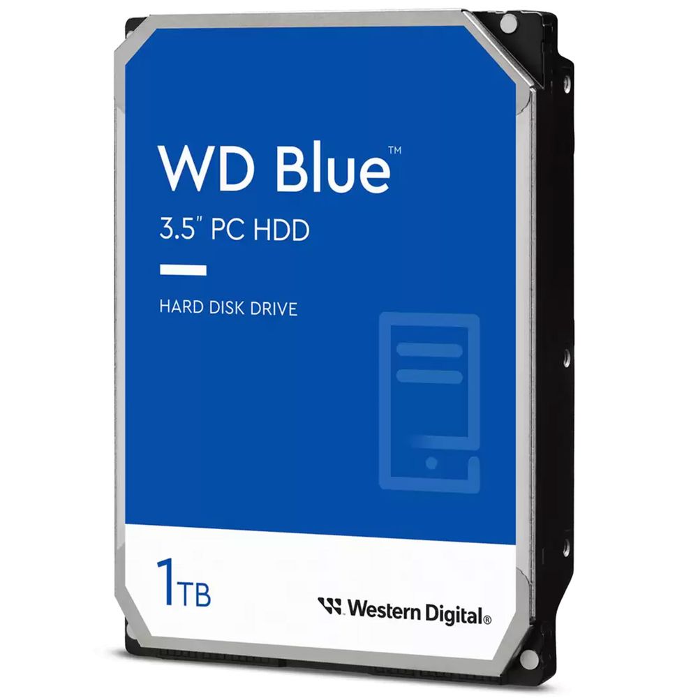 Жесткий диск Western Digital 3.5" 1TB Blue PC HDD SATA 6Gb/s - 5400 rpm (WD10EARZ)