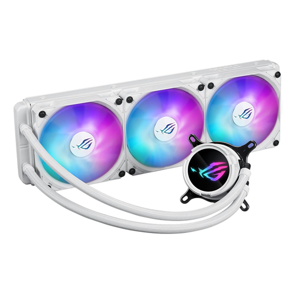 Жидкостная система охлаждения ASUS ROG STRIX LC III 360 ARGB WHT /AIO COOLER,ASETEK,SIGRID V2, ARGB (90RC00T2-M0UAY0)