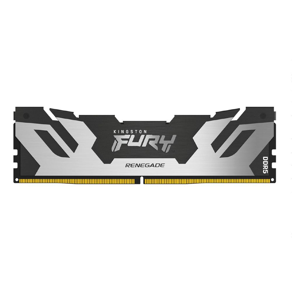Модуль памяти Kingston 48GB DDR5 6400 FURY Renegade Silver/Black XMP Non-ECC Unbuffered DIMM (Single Module) 1RX8 32-39-39 1.4V 288-pin 24Gbit (KF564C32RS-48)