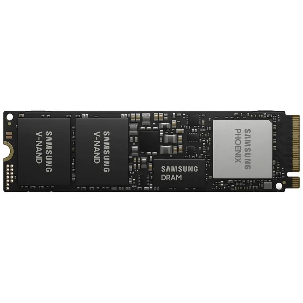 Твердотельный накопитель SSD Samsung 1TB M.2 2280  PM9A1 MZVL21T0HCLR-00B00 PCIe Gen4x4 with NVMe, R/W 7000/5100 Mb/sec; IOPS 850000, MTBF 1.5M, 600TBW
