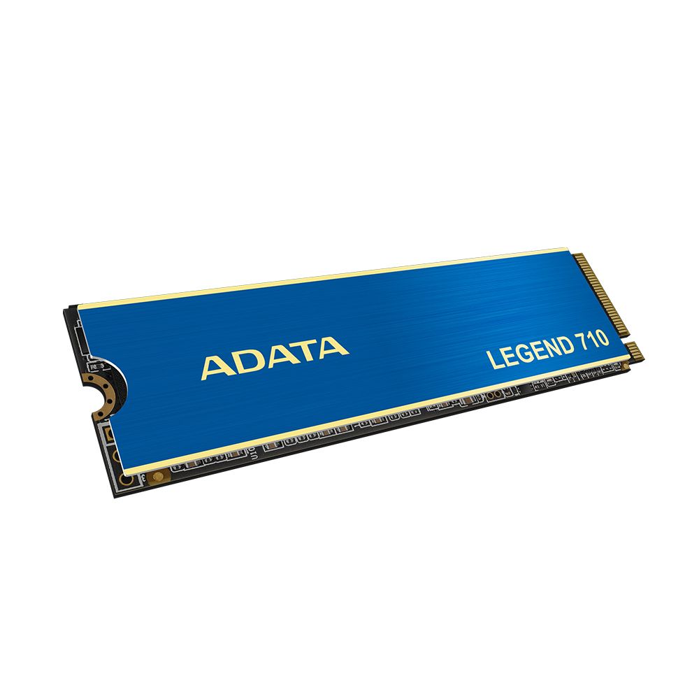 Твердотельный накопитель SSD ADATA ALEG-710-512GCS PCIe Gen3x4 with NVMe, 2400/1000, IOPS 90/150K, MTBF 1.5M, 3D NAND, 130TBW, 0,23DWPD, Heat Sink, RTL (937834) (ALEG-710-512GCS||bp)