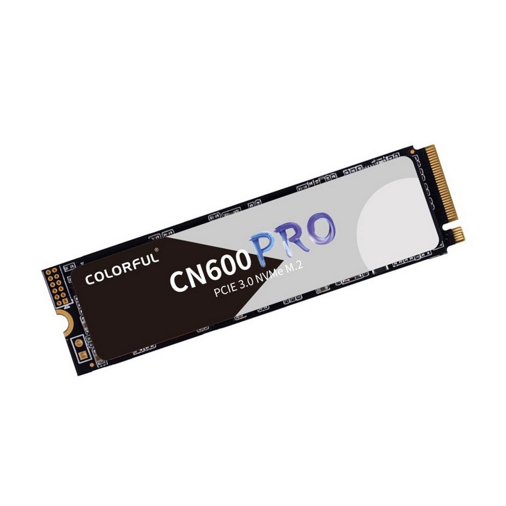Твердотельный накопитель SSD Colorful CN600 PRO M.2 2280 512GB Client SSD PCIe Gen3x4 with NVMe 1800/1500, 3D NAND, RTL (CN600 512GB PRO||bp)