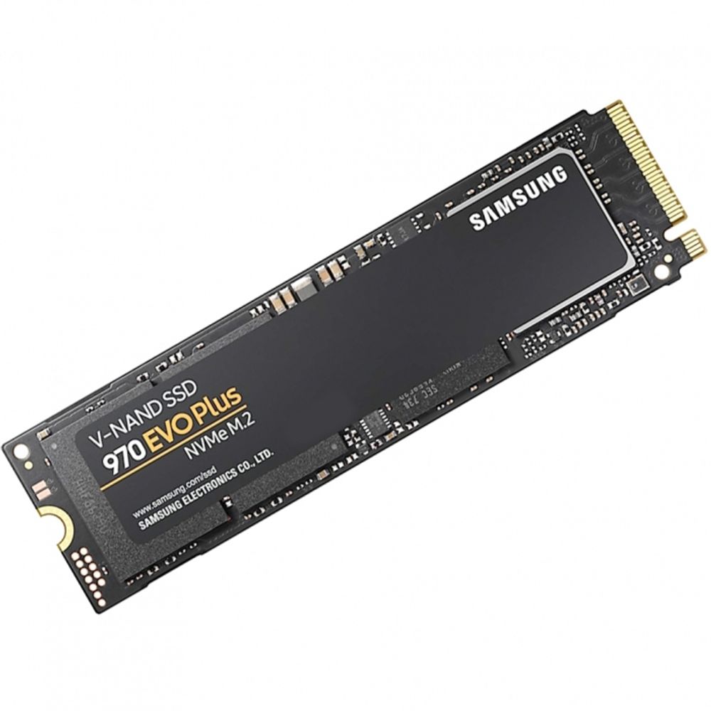 Твердотельный накопитель SSD Samsung 970 EVO Plus M.2 2280 MZ-V7S1T0BW 1TB Client SSD PCIe Gen3x4 with NVMe, 3500/3300, IOPS 600/550K, MTBF 1.5M, 3D NAND TLC, 1024MB, 600TBW, NVMe 1. (MZ-V7S1T0BW||bp)