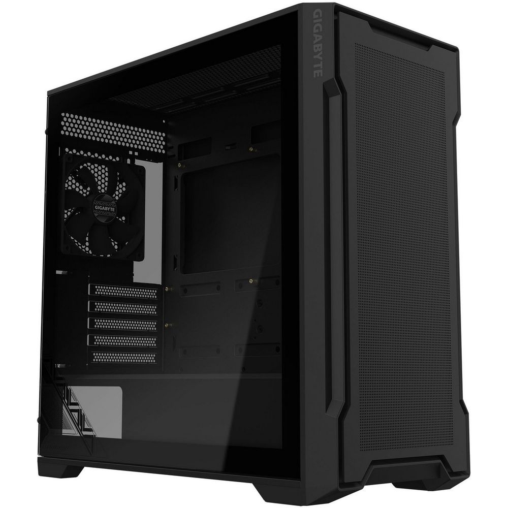 Корпус Gigabyte C102G  MidTower, mATX, USB3.0x2, Audio I/O, GPU:410mm, Black, TG (GB-C102G)