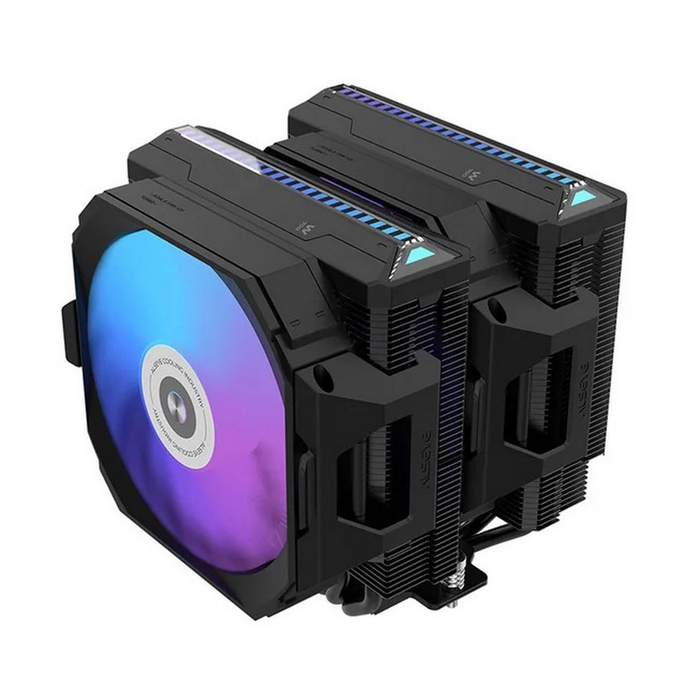 Вентилятор для процессора ALSEYE CPU Cooler 134*148*159mm, 1000-2200RPM, 33.18-86.2CFM, 20-35.3dBA, 12V, 0.02-0.3A, Dual Ball (AS.01.08.0015)