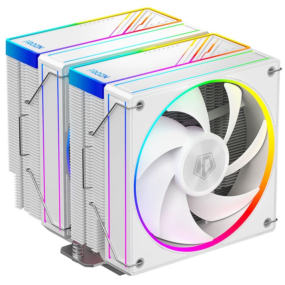 Вентилятор Cooler ID-Cooling FROZN A620 ARGB WHITE 270W/ Intel 1700, 12*, 115*, AMD AM5, AM4/ Screws (FROZN_A620_ARGB_WHITE)