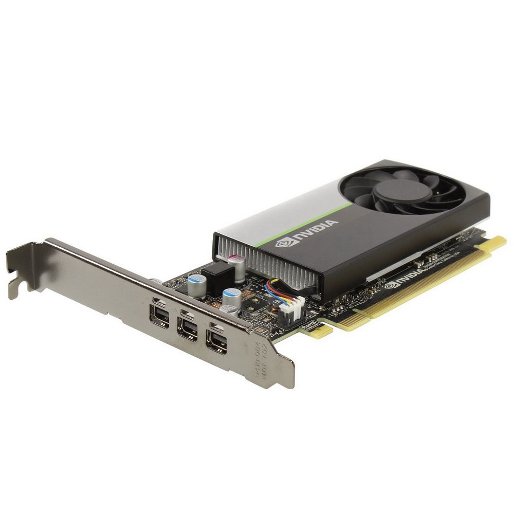 Графический процессор NVIDIA Quadro T400 Graphics Cards with accessories (cable+bracket), 4GB, (ATX nstalled LP incl) (900-2G133-0000-100||C+A+L)