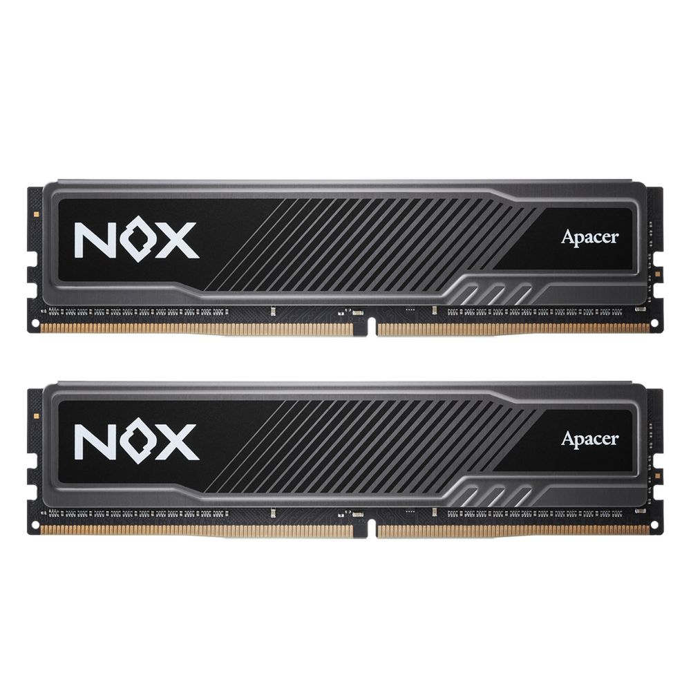 Модуль памяти Apacer 32GB DDR4 3600 DIMM OC NOX DDR4 w/HS RP-K2 Kit (2x16GB), 1.35V, 1024x8 (AH4U32G36C25YMBAA-2)