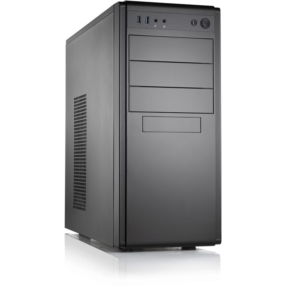 Корпус FoxLine FL-886-U32 ATX case, black, w/o PSU, w/2xUSB3.0, w/o pwr cord, w/o FAN (FL-886-U32||bp)