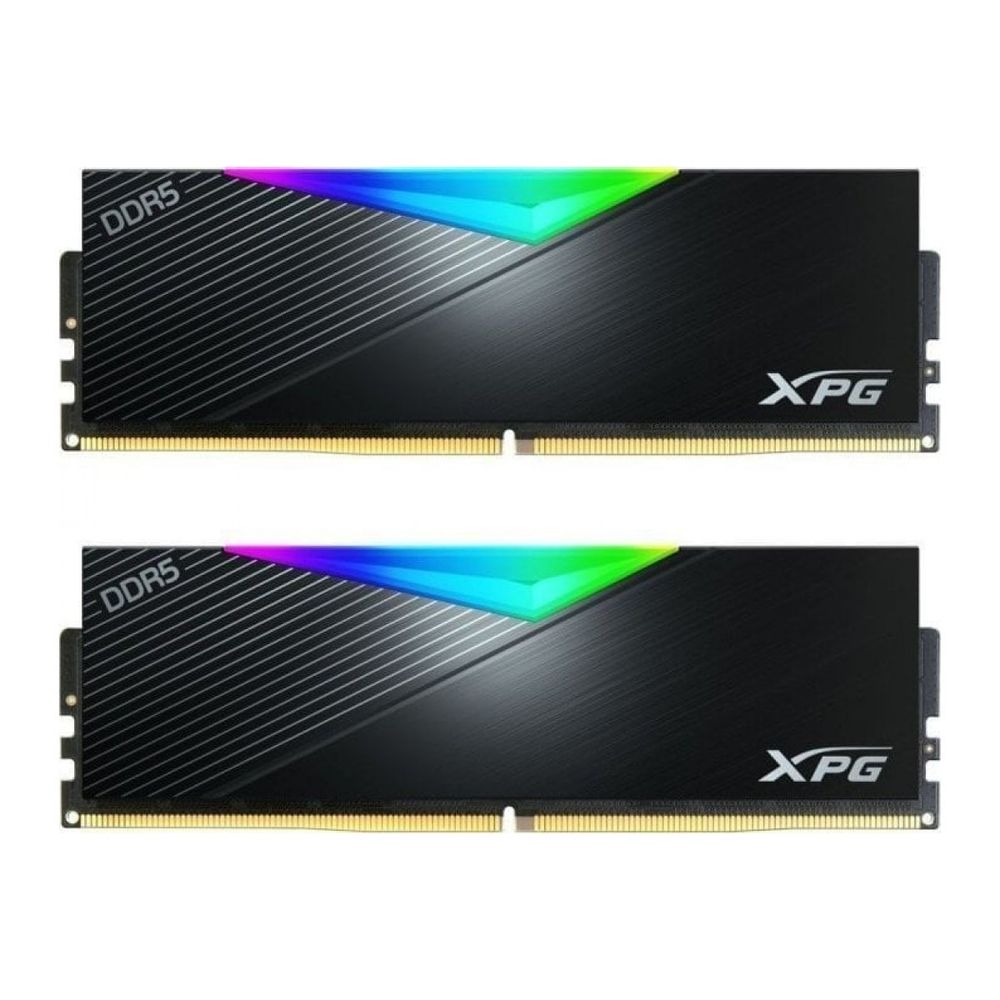 Модуль памяти ADATA 32GB DDR5 6800 DIMM XPG Lancer RGB kit 2*16, 1.40V, CL34-45-45, black (AX5U6800C3416G-DCLARBK)