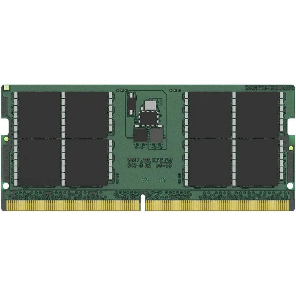 Модуль памяти Kingston 48GB DDR5 5600 Non-ECC Unbuffered SODIMM CL46 2RX8 1.1V 262-pin 24Gbit (KVR56S46BD8-48)